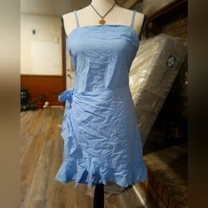 Blue Sleeveless Dress